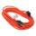 50ft 16/3 SJTW Orange  Extension Cord,Black Plug
