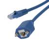 4Ft Panel-Mount Cat.6 Ethernet Cable Blue