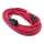 50ft 12/3 SJTW Red  Extension Cord,Black Plug