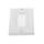 1-Gang Brush Wall Plate Withe