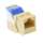 Cat.5E Tool Less Keystone Jack Ivory