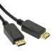 6Ft DisplayPort  Male/Male Cable V1.2 4K/60Hz