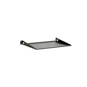 1U 12\" Vented Light Duty Rack Shelf