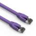 50Ft Cat.8 S/FTP Ethernet Network Cable 2GHz 40G Purple