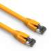7Ft Cat.8 S/FTP Ethernet Network Cable 2GHz 40G Yellow