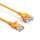 7Ft Cat6A UTP Slim Ethernet Network Booted Cable 28AWG Yellow