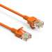 0.5Ft Cat6A UTP Slim Ethernet Network Booted Cable 28AWG Orange