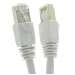 2Ft Cat6A Shielded (SSTP) Ethernet Network Booted Cable White
