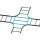 Cross Section For 1.5\" h / 18\"w (457mm) Runway