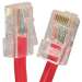 12Ft Cat.5E UTP Ethernet Network Non Booted Cable Red