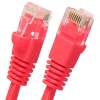 125Ft Cat5E UTP Ethernet Network Booted Cable Red