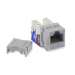 Cat.6 RJ45 110 Type Keystone Jack Gray