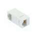 Cat.6 Right Angle Keystone Coupler White