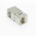 Cat.5E STP Right Angle Keystone Coupler White