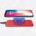Wireless Qi Cellphone Charger Red Rubber Oil Coated