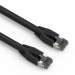 0.5Ft Cat.8 S/FTP Ethernet Network Cable 2GHz 40G Black 24AWG