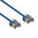 10Ft Cat6A UTP Super-Slim Ethernet Network Cable 32AWG Blue