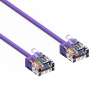 7Ft Cat6A UTP Super-Slim Ethernet Network Cable 32AWG Purple